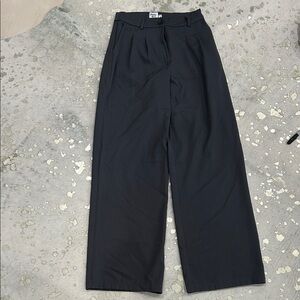 Women’s Grey Wide-Leg Pants